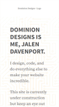 Mobile Screenshot of dominion-designs.com